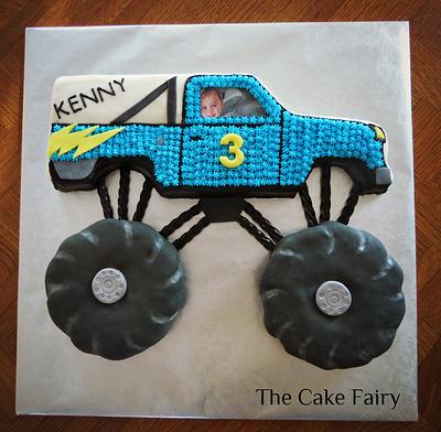 Old School Monster Truck - Cake by Renee Daly