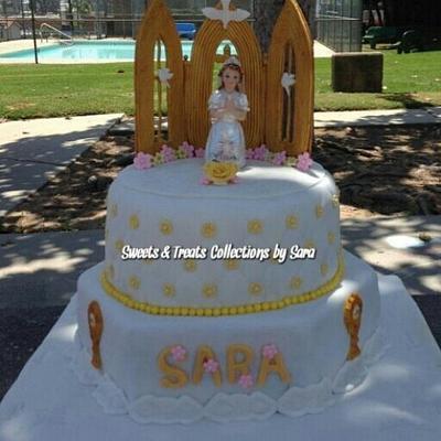 First communion - Cake by saracarmela