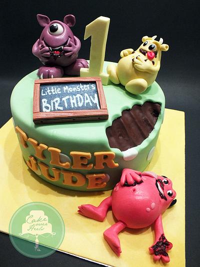 Little Monsters' Birthday - Cake by Nicholas Ang