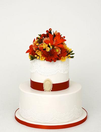 Autumn wedding cake - Cake by Olga Danilova