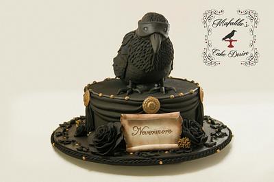 the raven - Cake by Mafalda's cake desire 