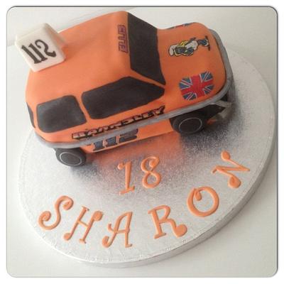 Mini Stock Car Cake - Cake by Janine Lister