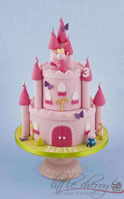 Peppa Pig Castle - Cake by Little Cherry