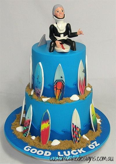 Surfer Cake - Cake by Custom Cake Designs