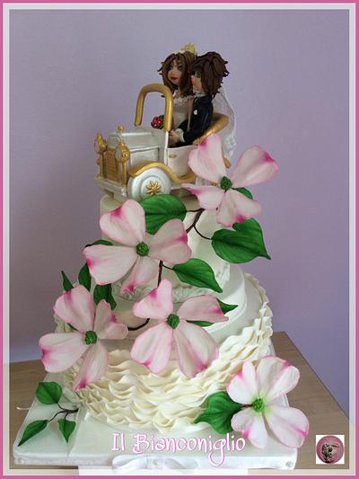 My Wedding cake - Cake by Carla Poggianti Il Bianconiglio