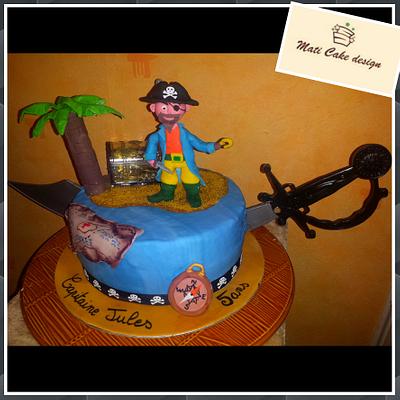 pirate cake - Cake by mati cake design