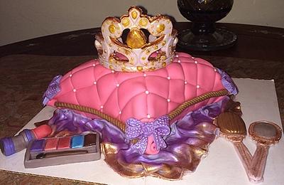 Pretty pink princess  - Cake by Tickle me fancy