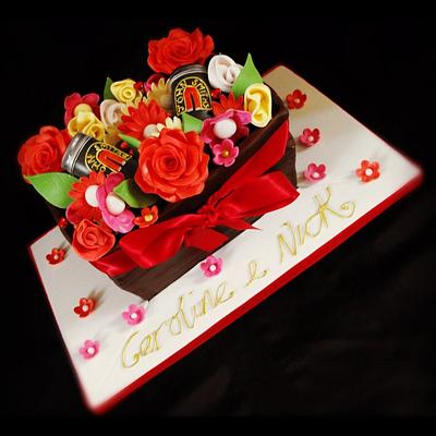 Garden box anniversary cake - Cake by Dee