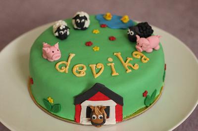 Farm yard Cake - Cake by Smita Maitra (New Delhi Cake Company)