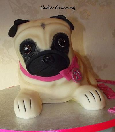 Polly the Pug - Cake by Hayley