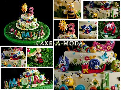 Jamilia 3rd Birthday Cake - Cake by Cake A Moda