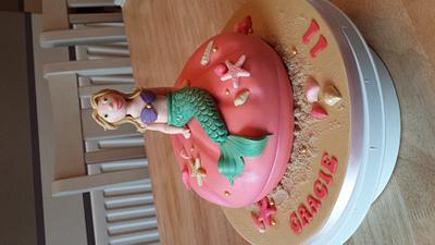 mermaid cake - Cake by Heathers Taylor Made Cakes