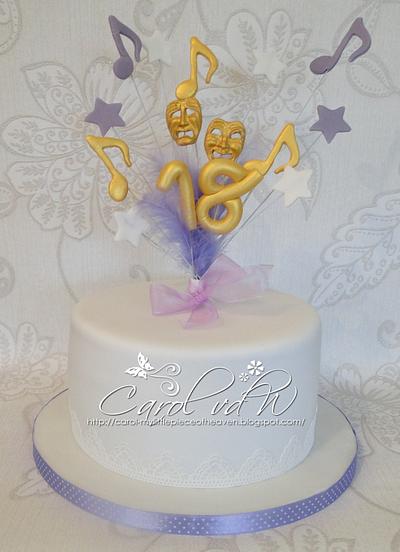 18th Birthday - Cake by Carol