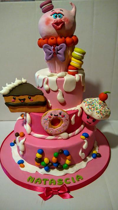 Candy cake  - Cake by Natascia ciuffatelli