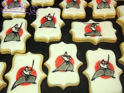 Aïkido icing cookies - Cake by suGGar GG