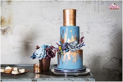 Industrial wedding sweet table - Cake by Soraya Sweetmama