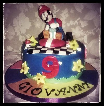 superMario kart racing.... - Cake by Cristiana Ginanni