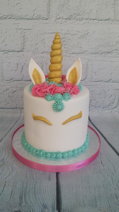 Pastel Unicorn cake - Cake by Kitchen Island Cakes