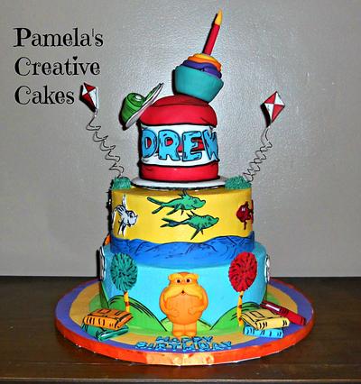 Dr. Seuss - Cake by Pamela Sampson Cakes