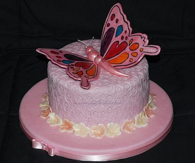 butterfly cake - Cake by katarina139