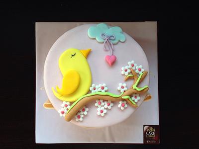 Spring theme birthday cake - Cake by Cake Lounge 