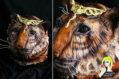 Tiger Queen Cake - Cake by Maria Magrat
