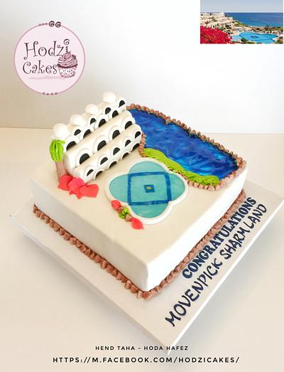 Movenpick Sharm Elsheikh Hotel -Egypt - Cake by Hend Taha-HODZI CAKES