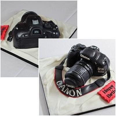 Camera Cake - Cake by Mrs Millie's