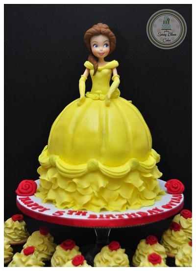 Belle Cake - Cake by Spring Bloom Cakes