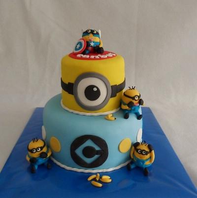 Minions cake - Cake by Droomtaartjes