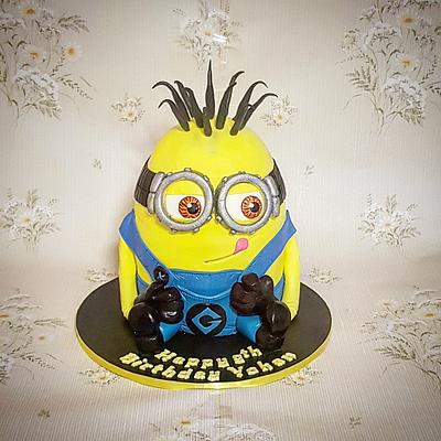 Minion cake🤪 - Cake by The Custom Piece of Cake