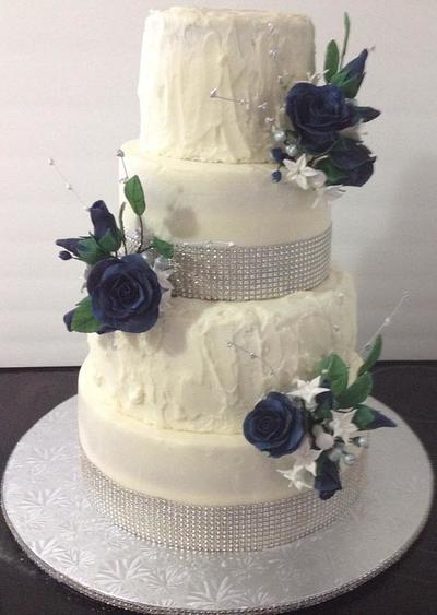 Buttercream wedding cake - Cake by pks109