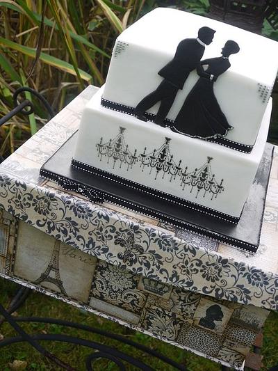 Nicola Wedding Cake - Cake by Scrummy Mummy's Cakes