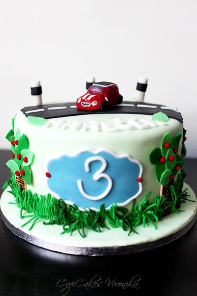 BMW mini cooper - Cake by CupCakes Veronika