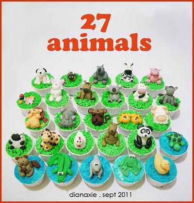 Animals - Cake by Diana