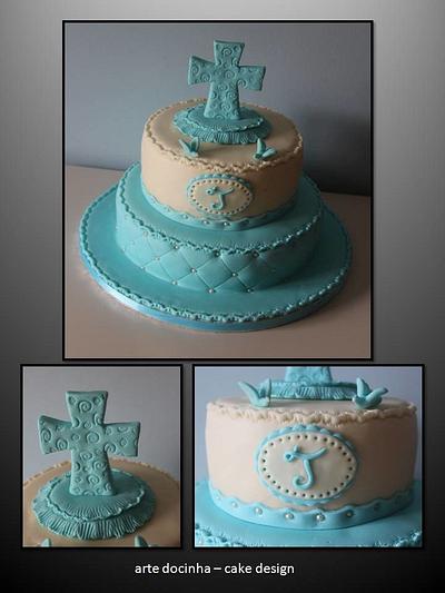 1ª Comunhão - Cake by Arte docinha - cake design 