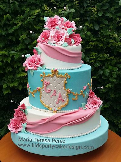 Royal  - Cake by Maria  Teresa Perez