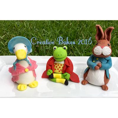 Peter Rabbit Trio - Cake by Jocolate