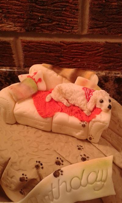 It's a dogs life......... - Cake by Karen's Kakery