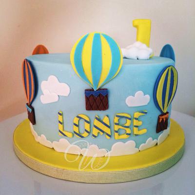 Hot Air Balloon - Cake by Rezana