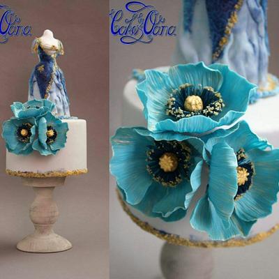 Cpc colaboration Dress  - Cake by cakesbyoana