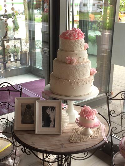 Wedding cake - Cake by Lealu-Sweets