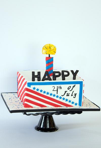 4th of July - Cake by Anchored in Cake