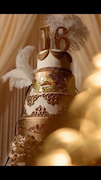 Italian Masquerade - Cake by Gias Cakes (by Samantha)