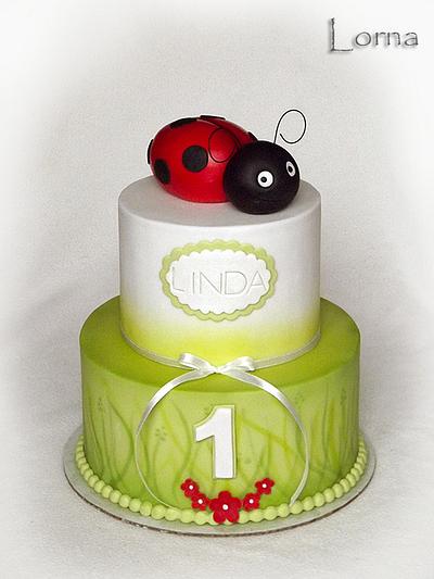 Ladybird cake - Cake by Lorna