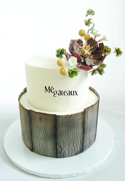 chic christmas cake - Cake by Mé Gâteaux