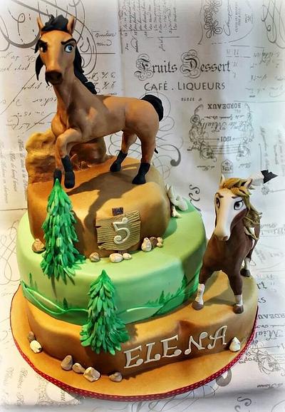 Spirit wild horse  - Cake by Sabrina Di Clemente