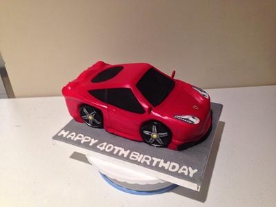 Ferrari cake  - Cake by Rainie's Cakes