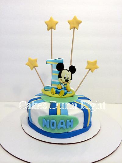 Baby Mickey - Cake by Wendy