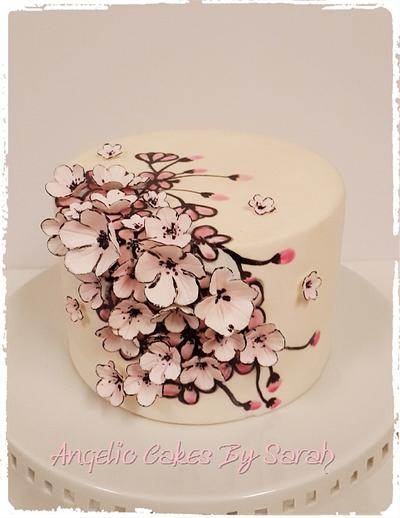 Cherry Blossom Cake - Cake by Angelic Cakes By Sarah